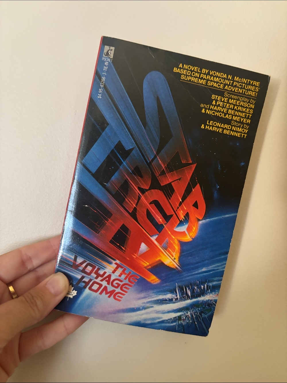 Star Trek The Voyage Home Paperback Novel